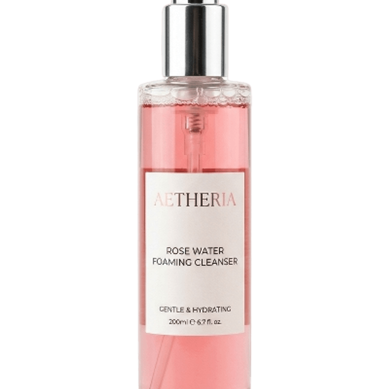 Aetheria Mousse Nettoyante Délicate à l'Eau Florale de Rose Pure - seconde vue